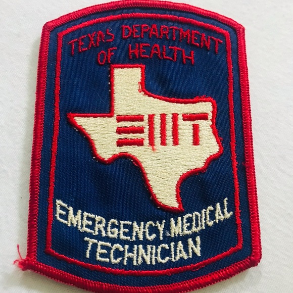Texas Emergency Medical Technician EMT Patch Uniform - Picture 1 of 2